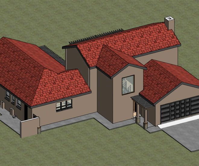 House Drawing From Above